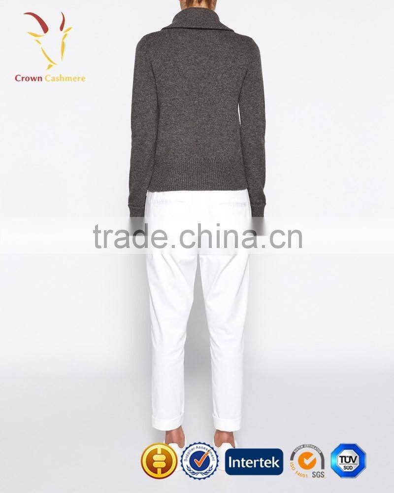 Womens Thicken Warm Cashmere Knitted Coat Winter