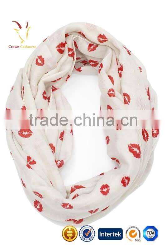 Printing Pattern Blended Winter Fashion Silk Scarf 2016