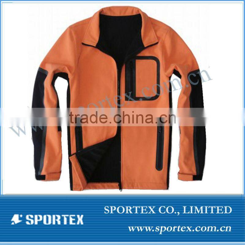 Newest design sport softshell jacket, softshell jacket Men