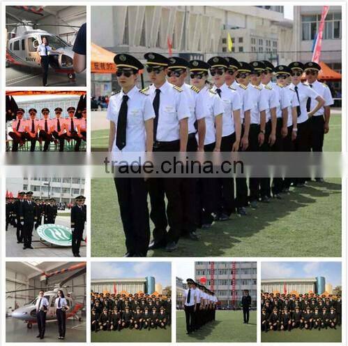 Juqian Custom Good Quality Long Sleeve Pilot Shirt,Man Airline Uniform,White Mens Airline Pilot Unform Shirts