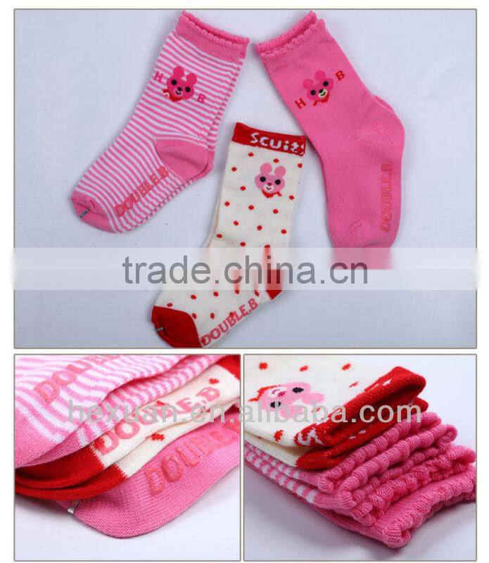 Grip socks , Non-slip socks for children, Cute design baby socks