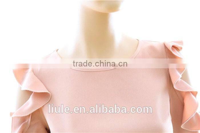 Fashionable ladies sexy blouse casual blouse for women