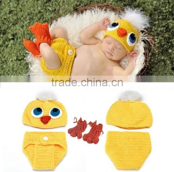 Knitted Animal Hats soft and colourful yarns Handmade baby clothing newborn crochet knit beanie hat set
