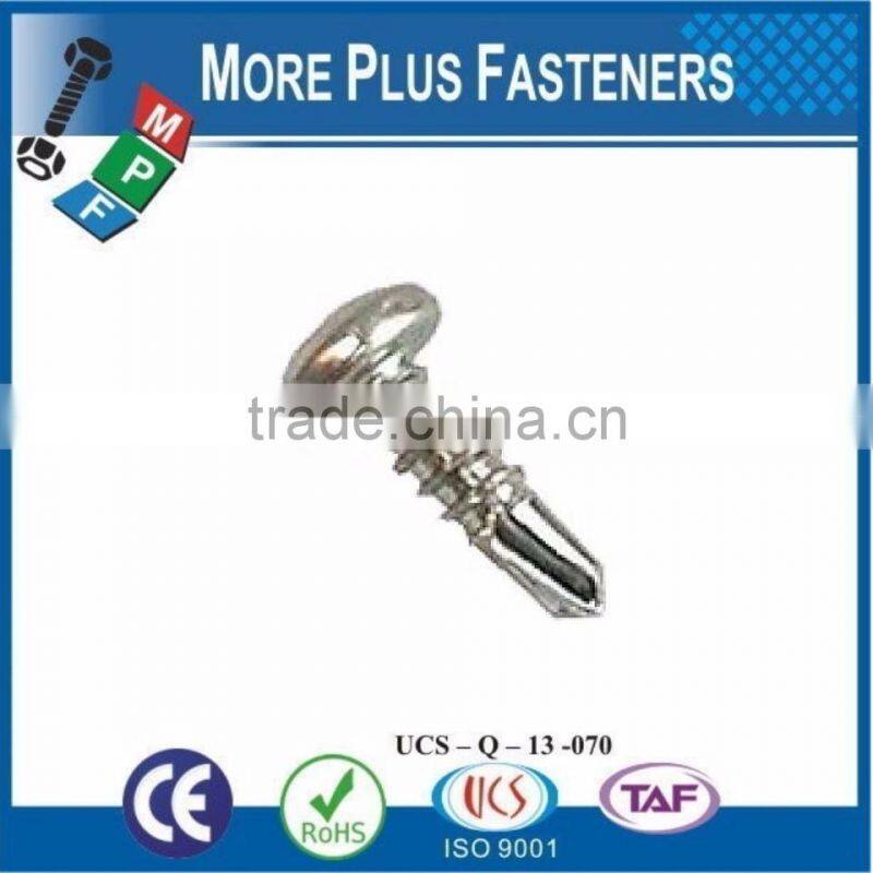 Made in Taiwan Hexagon Washer Head Phillips Washer Head Phillips Pan Head TEK Screw