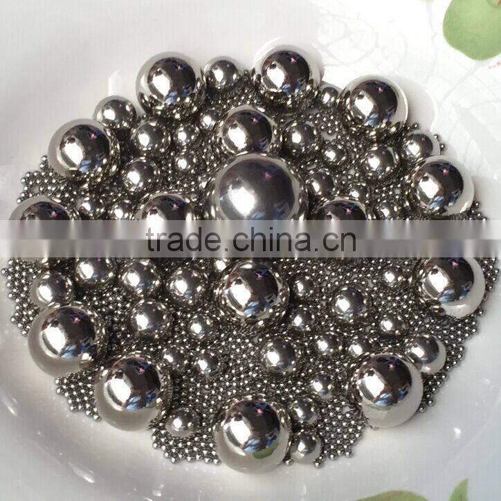 2.8mm Stainless Steel Solid Balls, G10 grass