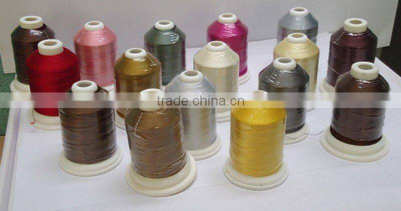 multicolor polyester spun sewing threads
