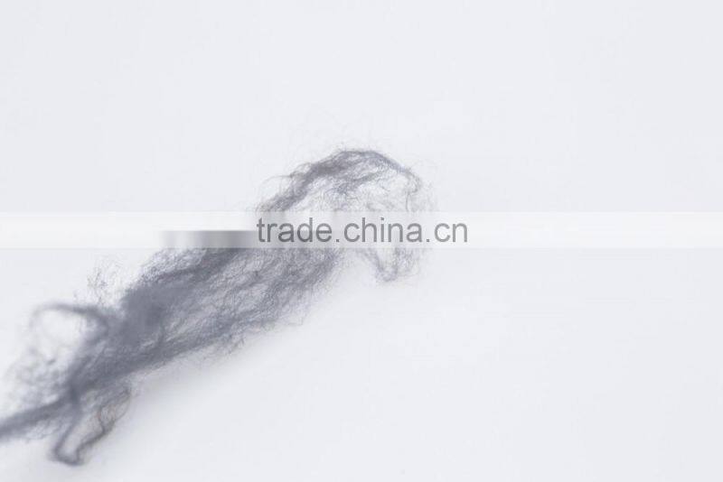 Recycled PET bolltle polyester staple fiber, white, AA grade.1.4D*38MM