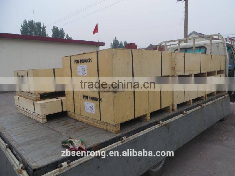 100% white Recycled PTFE rod