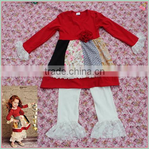 OEM Service Fashion Latest Designs Of Cotton Dress Romantic Long Sleeve Chiffon Fluffy Red Dress Made in China