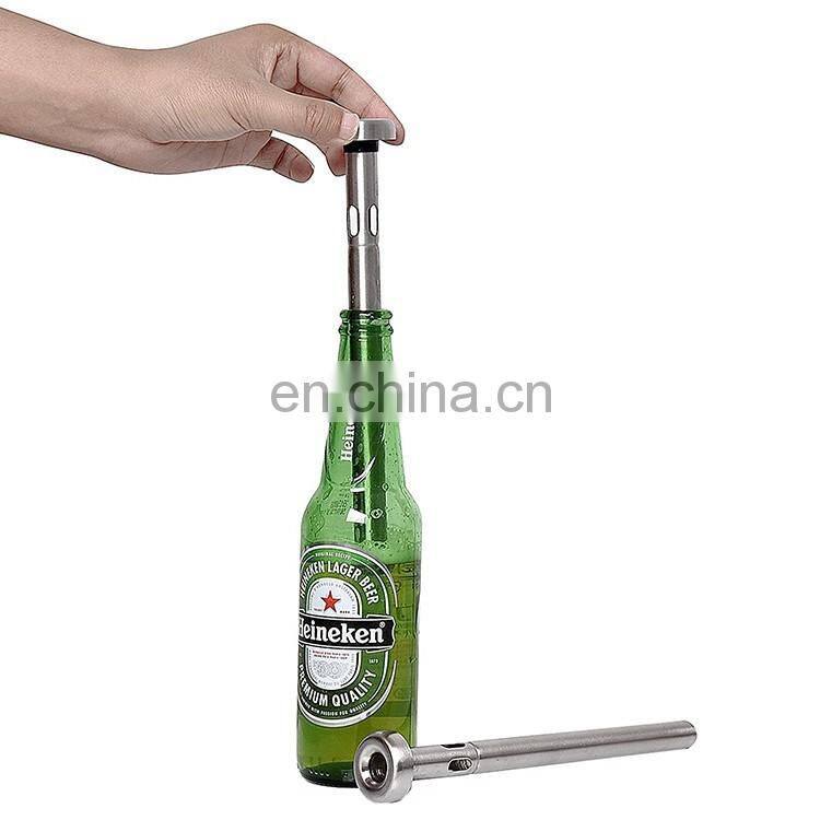 2 Pack - Beer Bottle Beverage 304 stainless steel chiller sticks