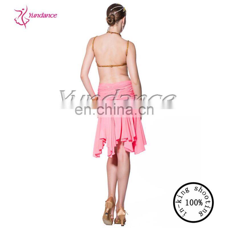 L-14117 New Arrival Ballroom Latin Dance Costumes For Women Children Girl Latin Dance Dress Fringe Latin Dance Dress