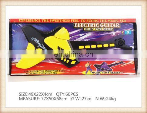 kids cartoon electric plastic toy guitar