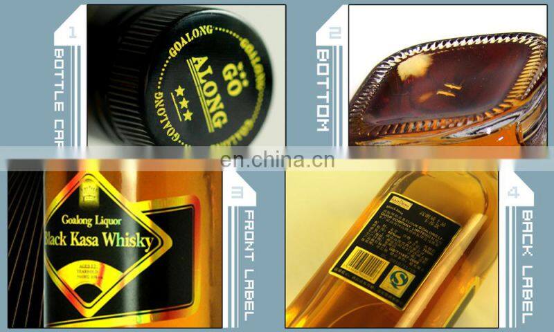 Goalong supply label whisky with good price and FDA certificates