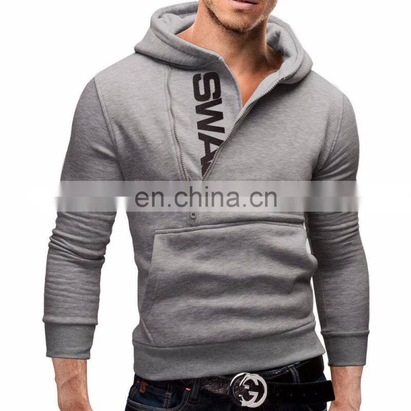 New Men's Stylish Slim Hoodie Tops Hooded Sweatshirt Coat Jacket Outwear Sweater