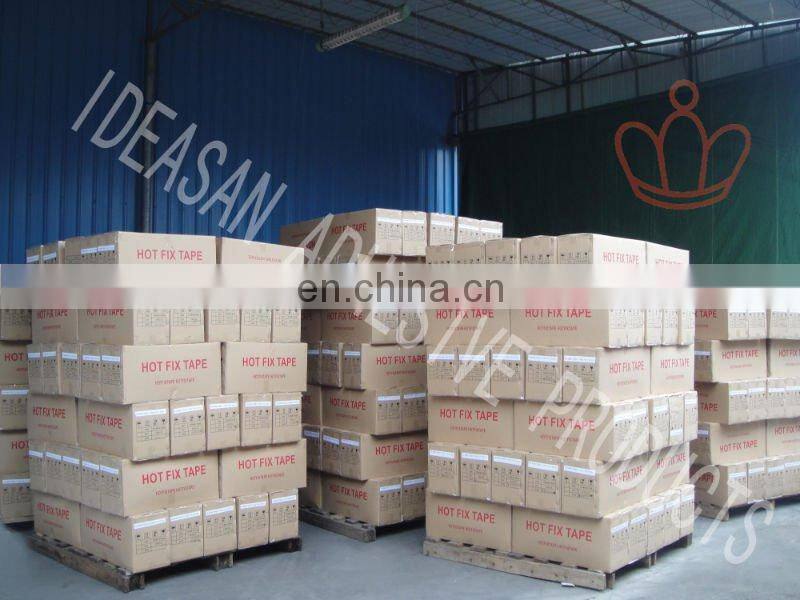 Manufacturer wholesales hot fix tape roll for silk fabric pure low moq