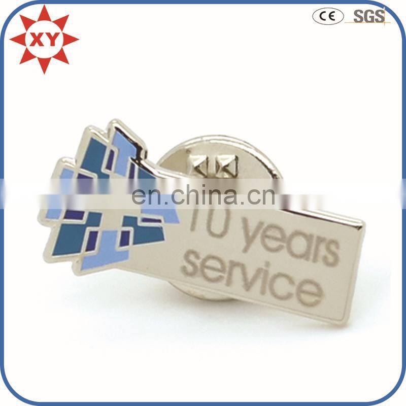 Brass Material Synthetic Enamel Lapel Pins with butterfly clutch