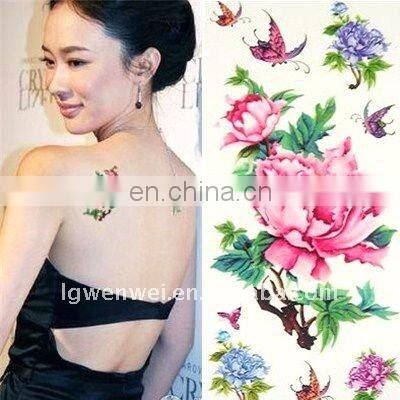 OEM fashion temporary tattoo sticker