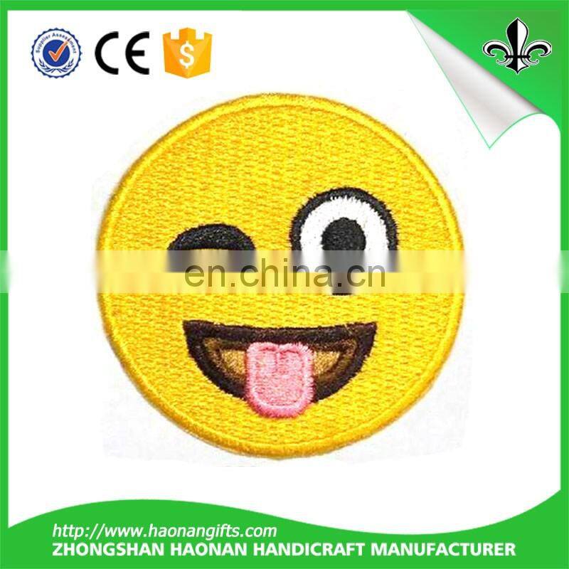 wholesale custom high quality cheap embroidery badge