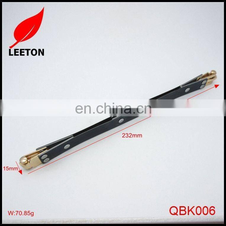 Metal gold internal flex bag frame