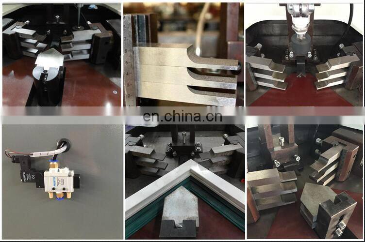 Aluminum Window Positioning Corner Combining Machine with Single Head