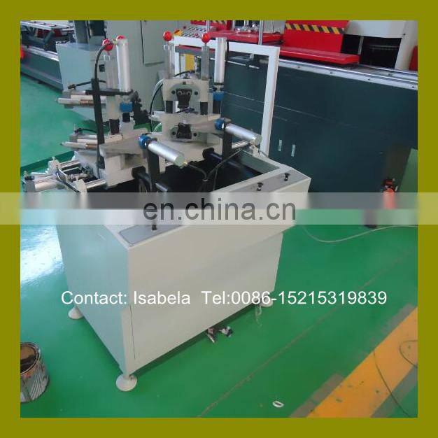 UPVC V corner welding cleaning machine for UPVC window door production line