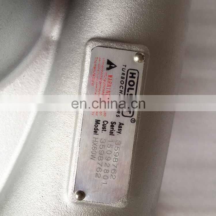 HX60W Turbocharger for Cummins ISX Industrial QSX15 Engine Turbo 3598763 4089298