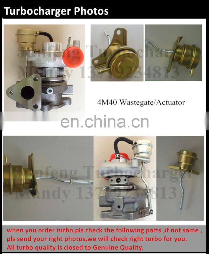 TF035 4M40 valve actuators 49135-03100 49135-03130 49135-03101 Turbo for Mitsubishi Pajero FUSO Canter