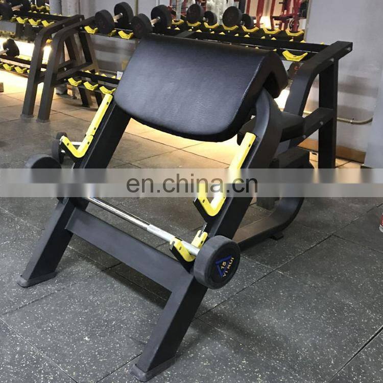 Shandong commercial precor gym equipment seated preacher curl