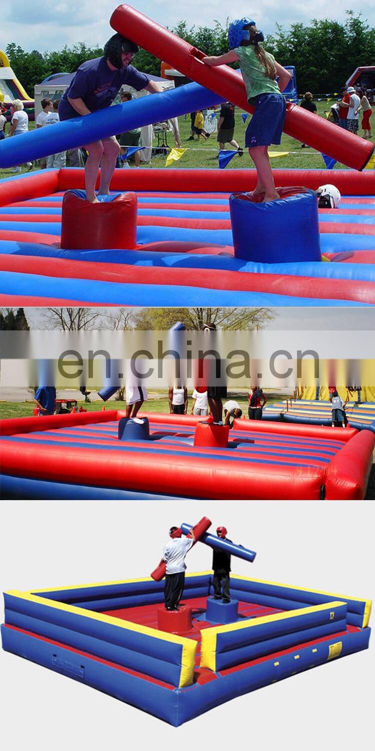 Outdoor Inflatable Fighting Arena, Inflatable Jousting Platform , Inflatable Fighting Game for Adult