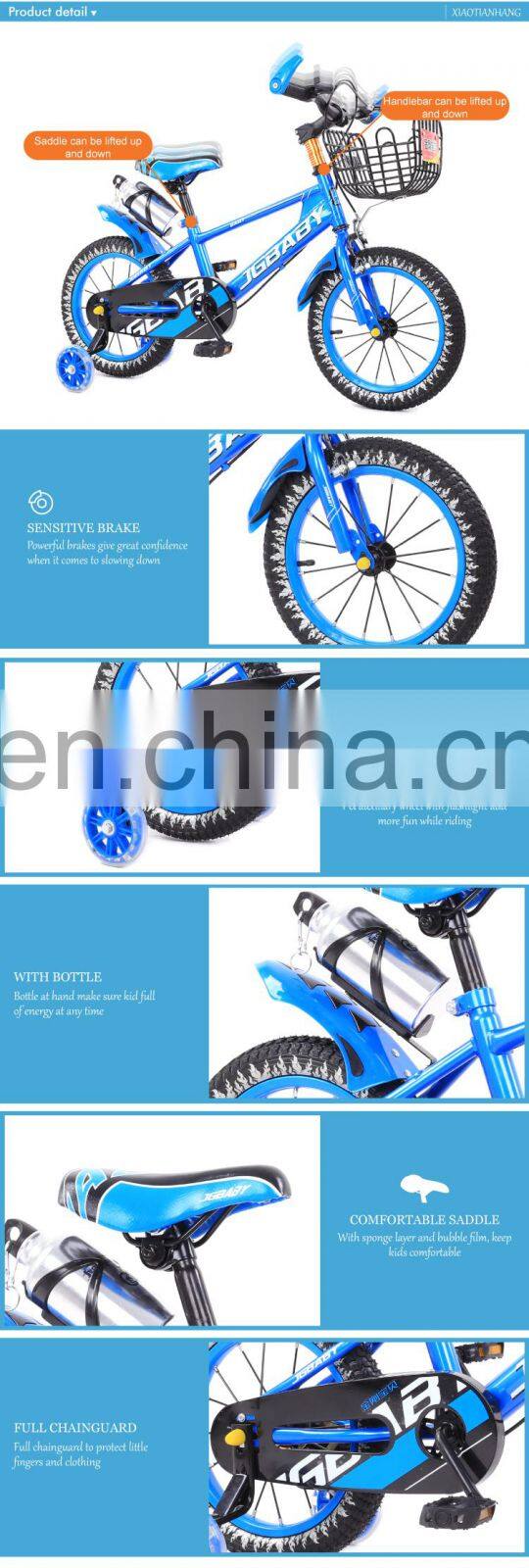 Four wheels 14 16 18 kids bike for 6 years old