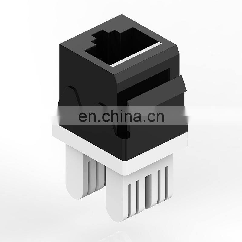 patch panel modular rj11/12 rj45 cat5e cat6 cat6a keystone jacket