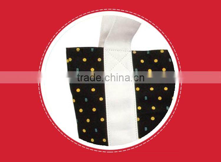 Fashion novelty standard size sublimation straw polyester tote bag