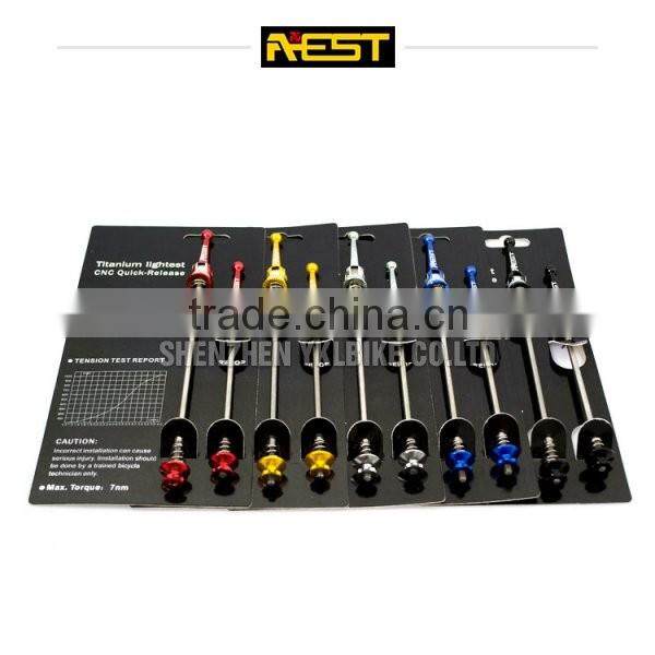 AEST Whosale super light and strength AL 6061quick release skewears!