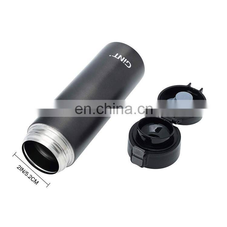 GINT 500ml Portable Customer Logo Insulated Stainless Steel Water Bottle