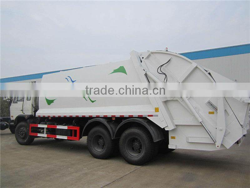 Dongfeng 210hp 18m3 compactor refuse truck