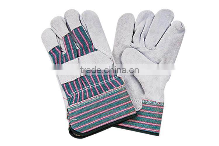 Full Palm Cowhide Leather Safety Gloves LG010