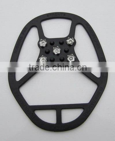 5 spikes ice gripper rubber safety shoes cover