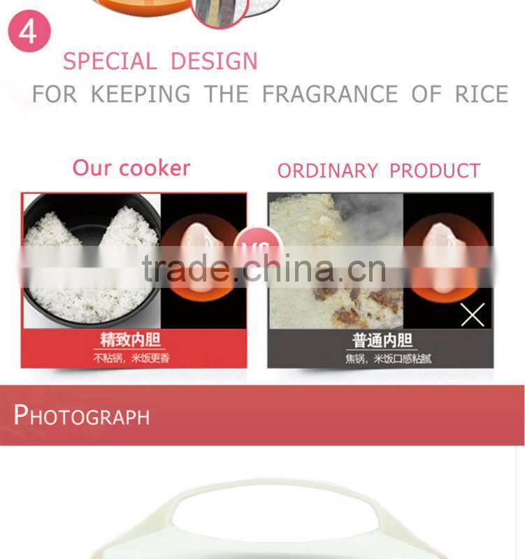 Chinese Semi-automatic Pink Rice Cooker