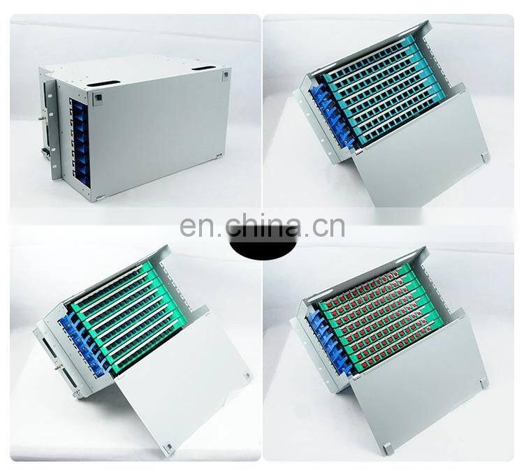 GL Factory price high quality FTTH ODF 12-144 Ports Mounted Optical Fiber Chinese ODF Integrated Outdoor
