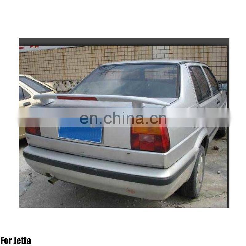 ABS Primer Painted Back Car spoiler For Rear spoiler with light