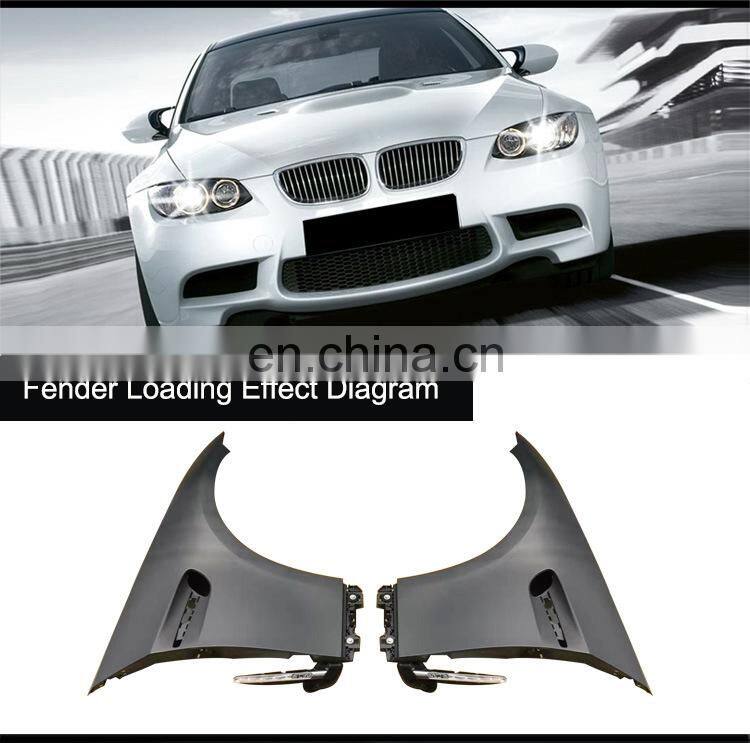 Runde 2021 Body Kit For BMW 3-Series E92 E93 Upgrade M3 Style Body Kits Front Car Bumpers Fog Lights Fenders Hoods