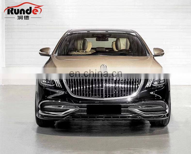 RUNDE MABAH Style Auto Car Full Bodykits Upgrad Facelift for 2014-2020 Mercedes S-Class W222