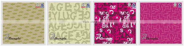 100% Polyester Woven Letters Print Fabric