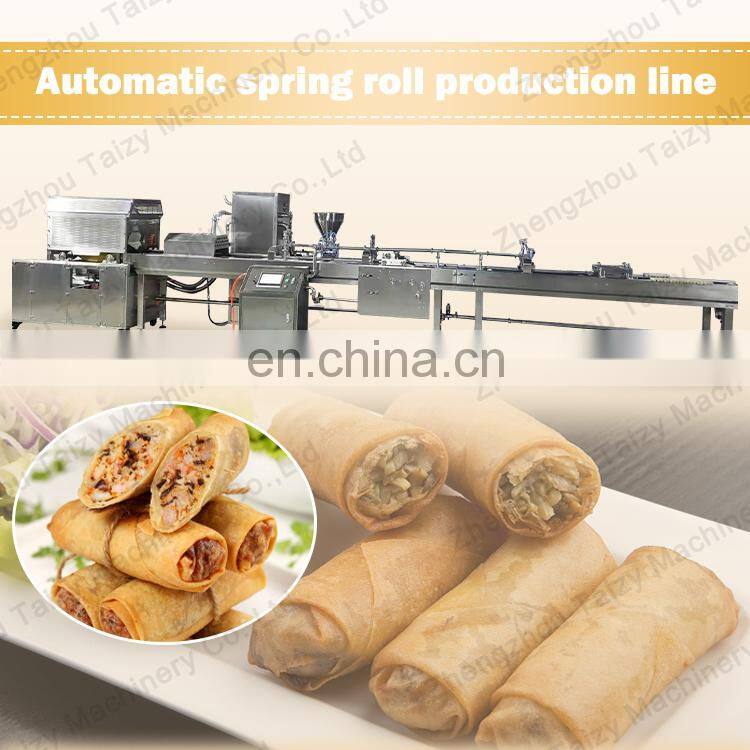 Automatic Dumpling Wrapper Machine Spring Roll Pastry Sheet Making Machine Lumpia Making Machine