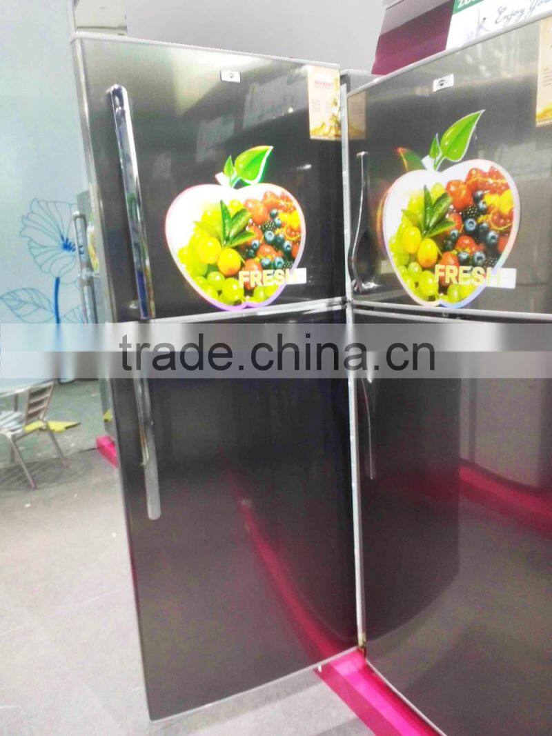large capacity double door refrigerator home up freezer refrigerator