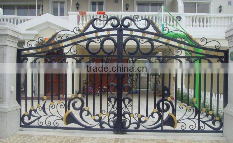 metal yard gates, steel door frame