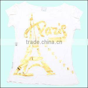 promotional T shirt in OEM design for men and women