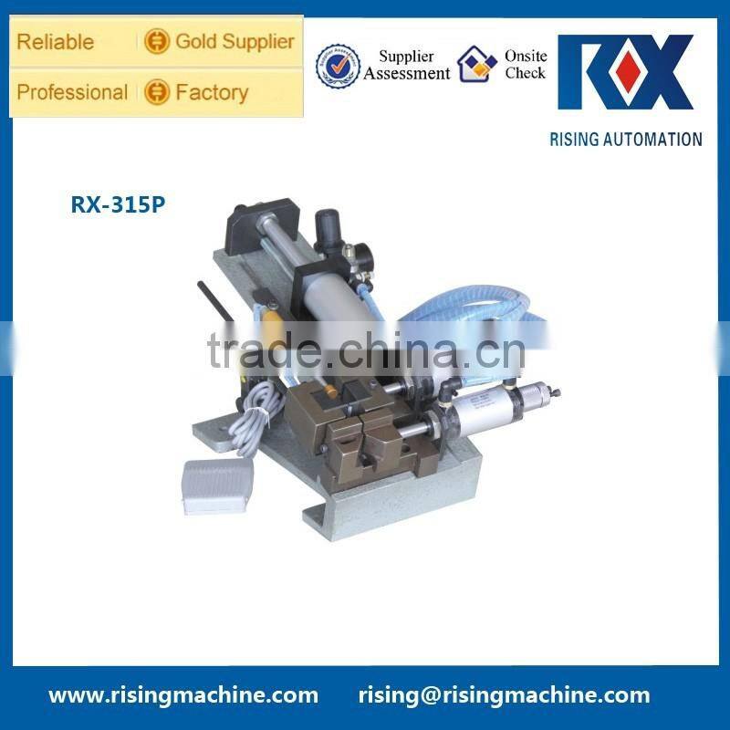 RX-315P pneumatic wire stripping machine for sale/ wire peeling machine/ industrial wire stripping machine
