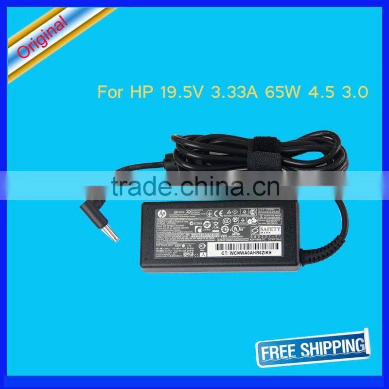 4.5*3.0mm AC Adapter 19.5V 3.33A charger For HP Envy4 Envy6 charger TPN-F112 F113 Pavilion 15 Series original Notebook Charger