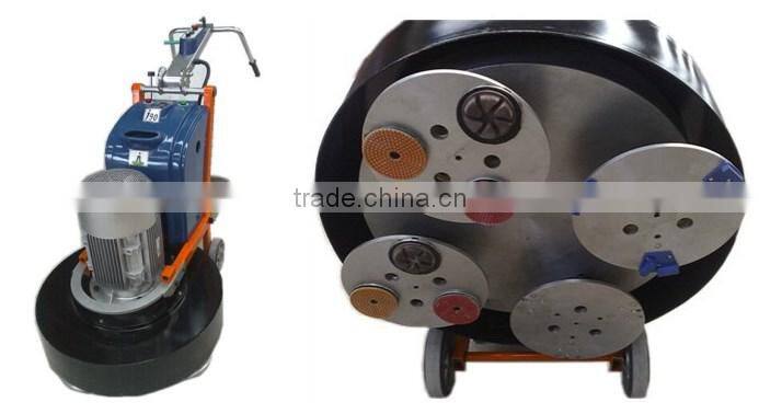 JL900 Four heads save 40% time used concrete floor grinding machine